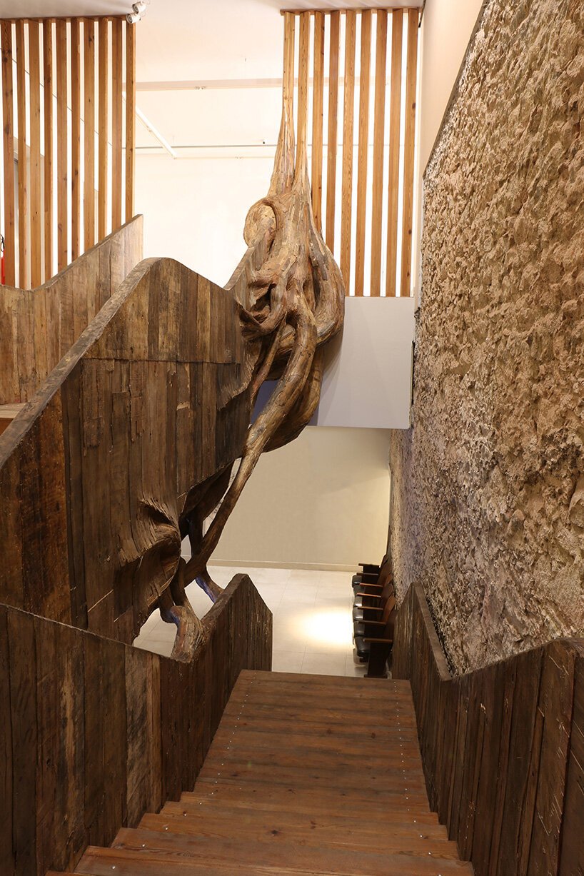 rooted in nature, henrique oliveira reflects on intervening in the fabric of reality