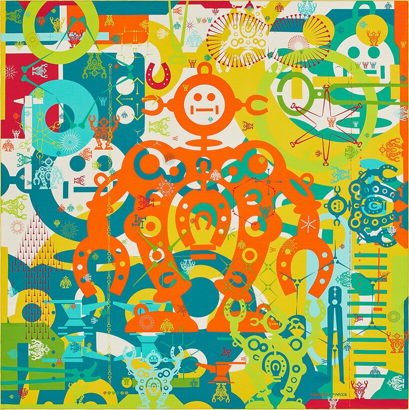 designboom 公布 LE GRAND PRIX DU CARRÉ HERMÈS 竞赛获奖围巾设计！