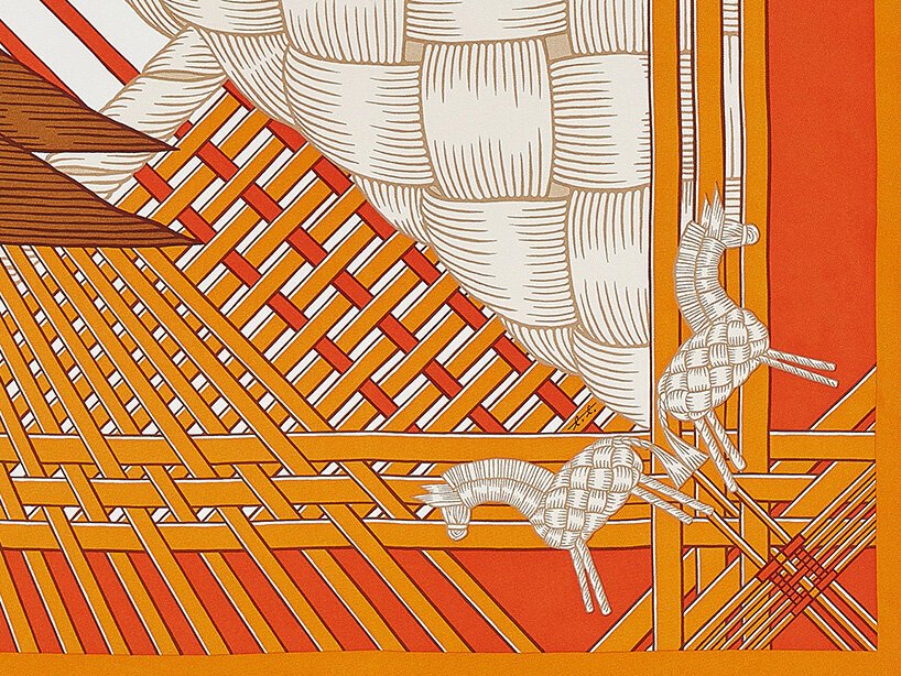designboom 公布 LE GRAND PRIX DU CARRÉ HERMÈS 竞赛获奖围巾设计！