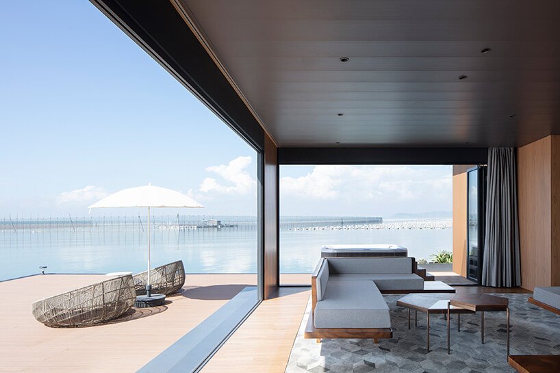 “海海漂浮酒店”提供中国海岸边的偏远住宅 “海海漂浮酒店”提供中国海岸边的偏远住宅