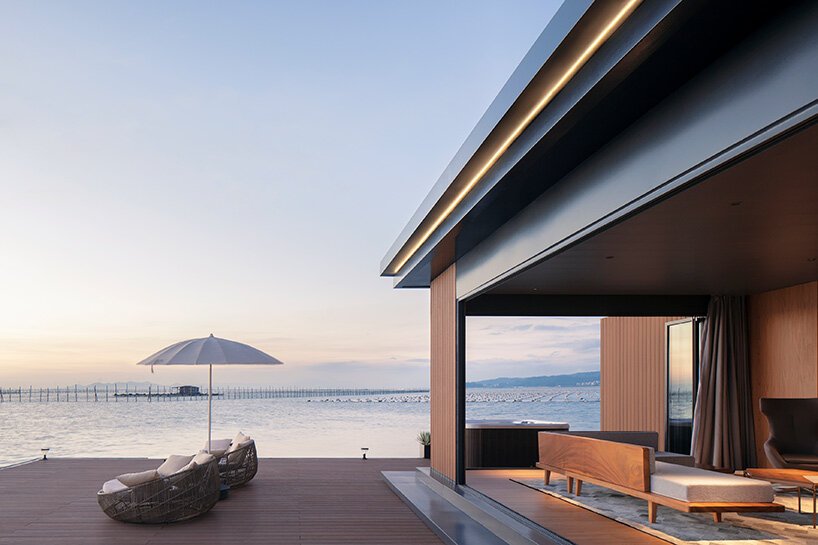 “海海漂浮酒店”提供中国海岸边的偏远住宅 “海海漂浮酒店”提供中国海岸边的偏远住宅