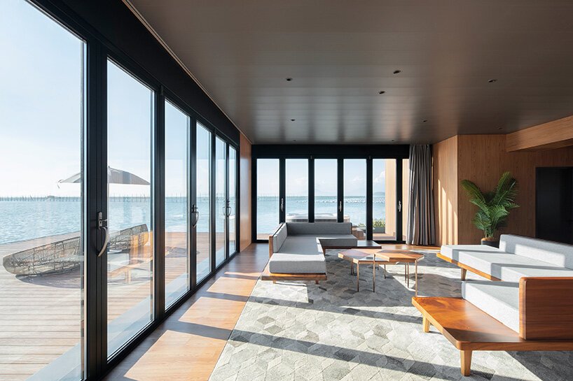 “海海漂浮酒店”提供中国海岸边的偏远住宅 “海海漂浮酒店”提供中国海岸边的偏远住宅