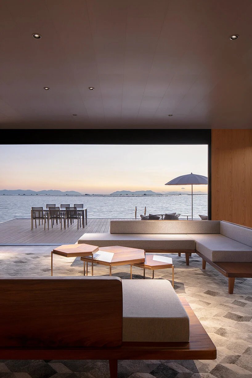 “海海漂浮酒店”提供中国海岸边的偏远住宅 “海海漂浮酒店”提供中国海岸边的偏远住宅