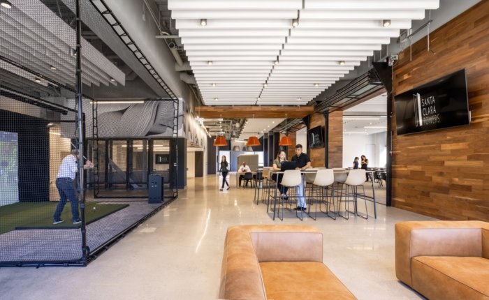圣克拉拉塔大堂和休闲空间由 Studio G Architects 设计