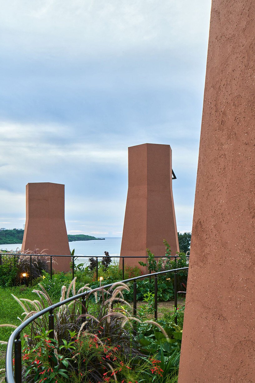 wind chimneys with glassless skylights illuminate care house by hiroshi nakamura & NAP in japan