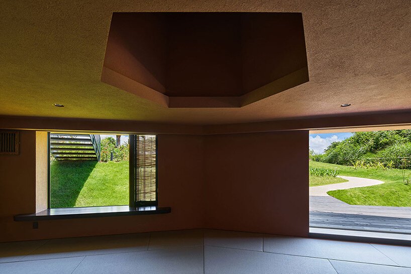 wind chimneys with glassless skylights illuminate care house by hiroshi nakamura & NAP in japan