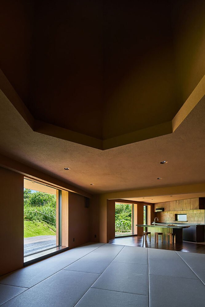 wind chimneys with glassless skylights illuminate care house by hiroshi nakamura & NAP in japan