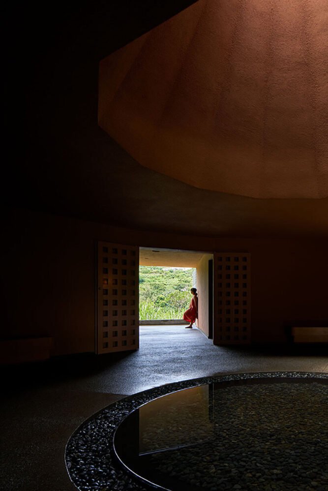 wind chimneys with glassless skylights illuminate care house by hiroshi nakamura & NAP in japan