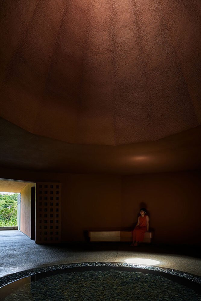 wind chimneys with glassless skylights illuminate care house by hiroshi nakamura & NAP in japan