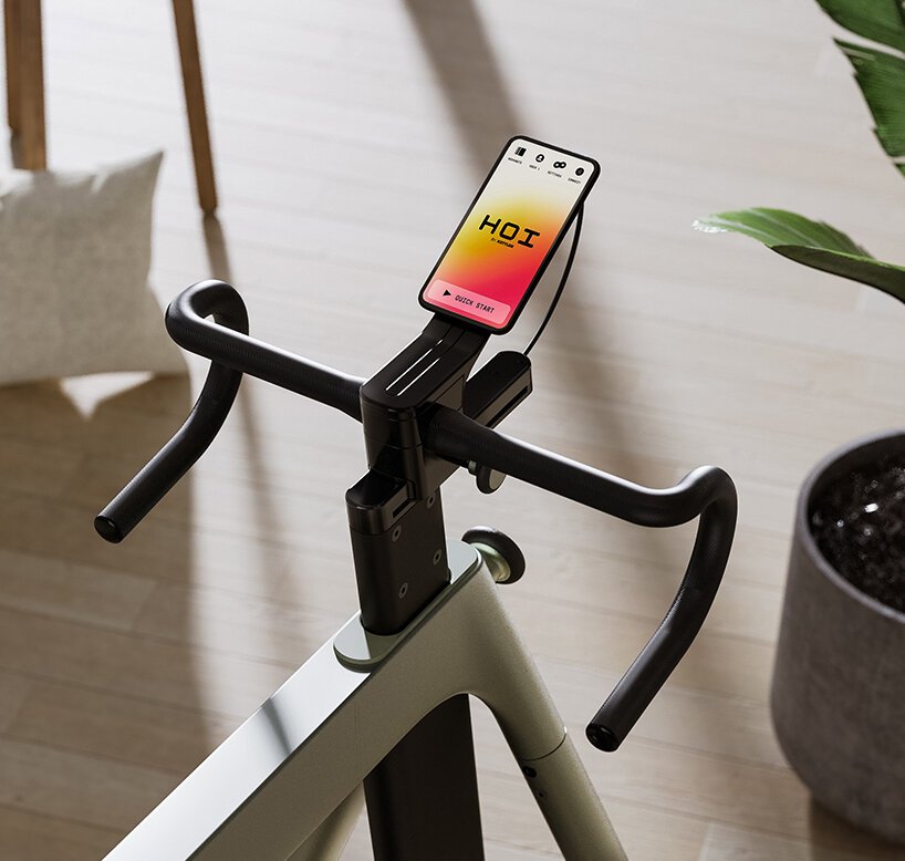 Kettler 为 HOI 设计的 forpeople 室内自行车融合了性能和家庭生活