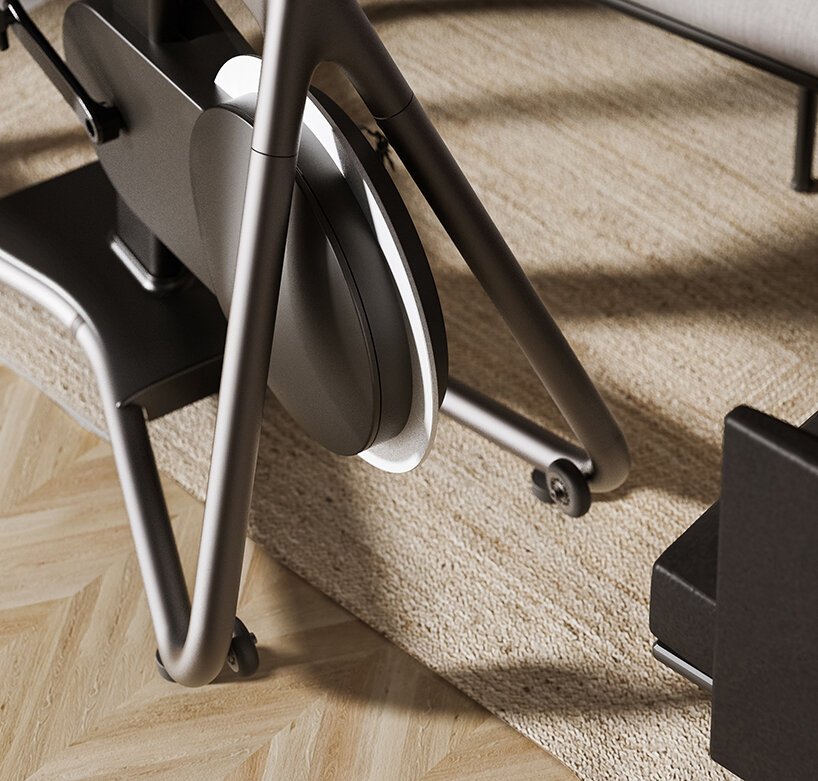 Kettler 为 HOI 设计的 forpeople 室内自行车融合了性能和家庭生活