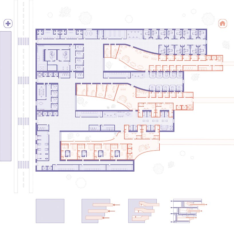 “生病期间的家”将医院设施内的亲密家庭环境融为一体 “生病期间的家”将医院设施内的亲密家庭环境融为一体
