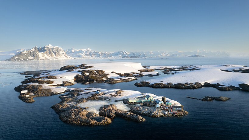 balbek bureau converts disused fuel tank into nostalgic installation in the south pole