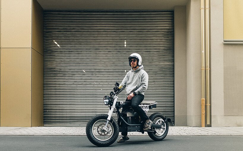 hookie co crafts 定制艺术品，受蚂蚁启发的 CAKE ösa 电动自行车