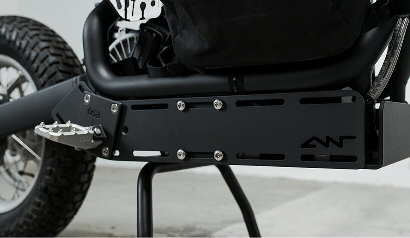 hookie co crafts 定制艺术品，受蚂蚁启发的 CAKE ösa 电动自行车