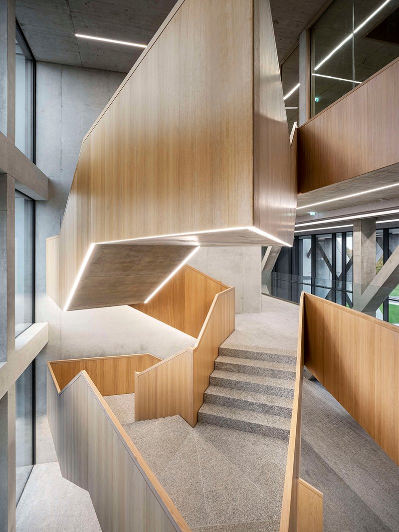 由 j. 设计的混凝土骨架包围了德国 IGZ 园区。梅耶尔 H.