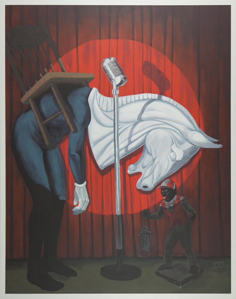 在坦普隆画廊面对种族刻板印象——采访艺术家迈克尔·雷·查尔斯 在坦普隆画廊面对种族刻板印象——采访艺术家迈克尔·雷·查尔斯