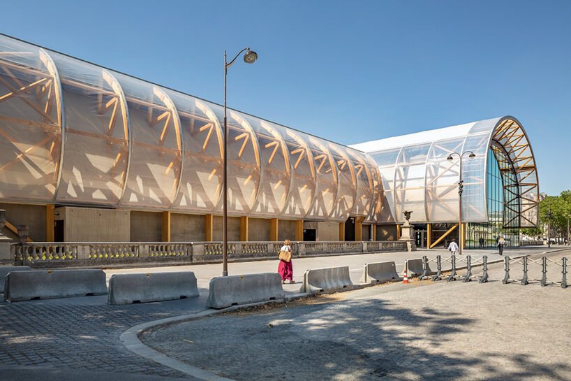 wilmotte & associés 的 Grand Palais Ephémère 矗立在巴黎，如同一座短暂的宫殿