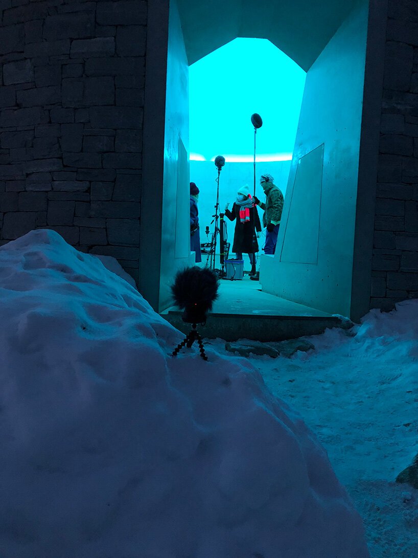 詹姆斯·特瑞尔天空空间“piz uter”内部:弗里茨·豪瑟鼓曲 詹姆斯·特瑞尔天空空间“piz uter”内部:弗里茨·豪瑟鼓曲