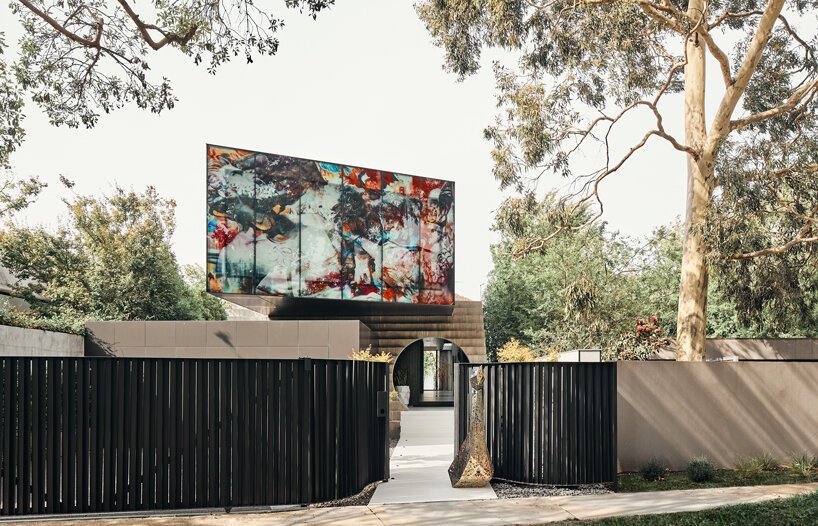 KUD completes JARtB house with a translucent fresco façade designboom