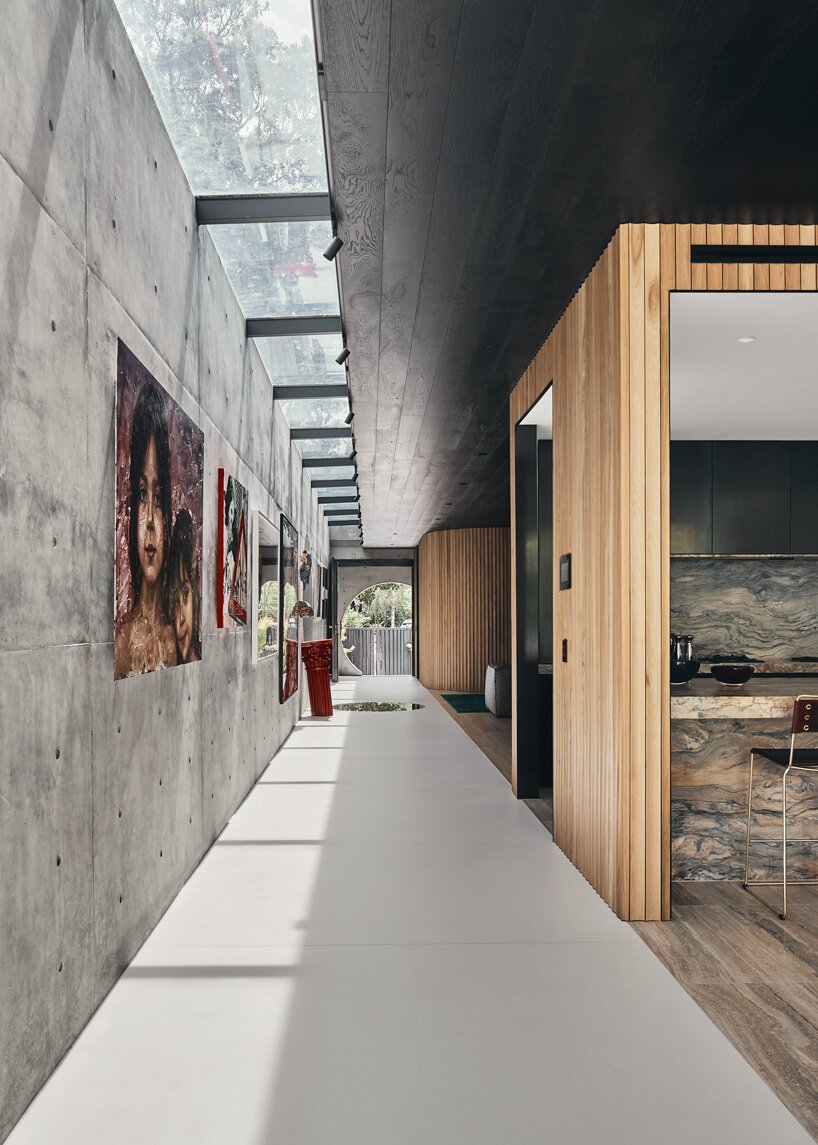 KUD completes JARtB house with a translucent fresco façade designboom