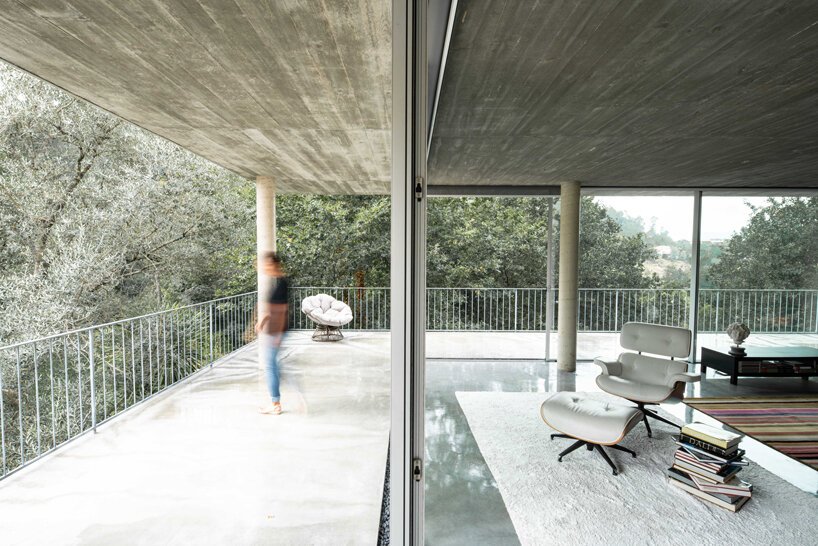 joão marques franco designs the treetop house in northern portugal designboom