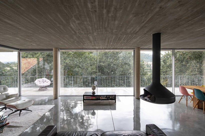 joão marques franco designs the treetop house in northern portugal designboom