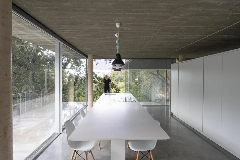 joão marques franco designs the treetop house in northern portugal designboom
