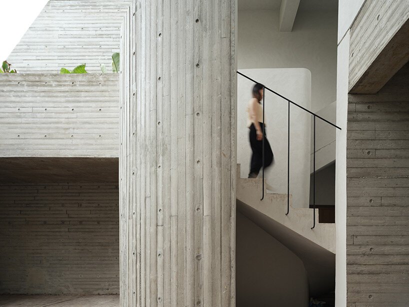 中国的混凝土谷仓坐落在同心圆区域内,将游客与大自然连接起来 中国的混凝土谷仓坐落在同心圆区域内,将游客与大自然连接起来