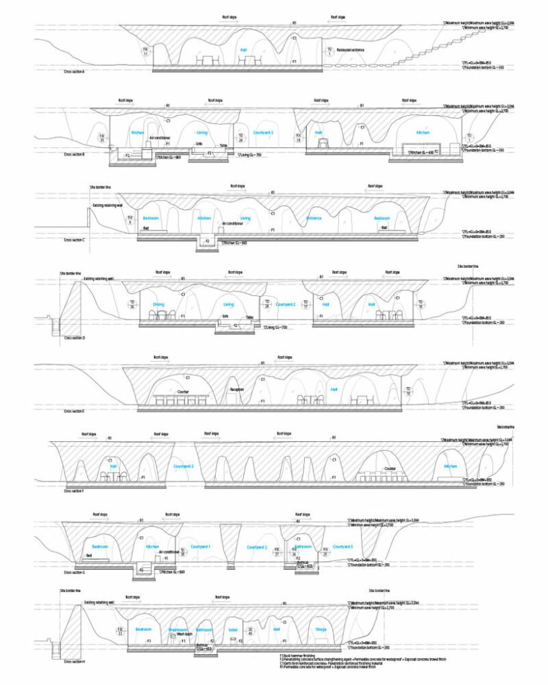 石上纯也 (junya ishigami) 完成了日本山口的洞穴住宅和餐厅 石上纯也 (junya ishigami) 完成了日本山口的洞穴住宅和餐厅