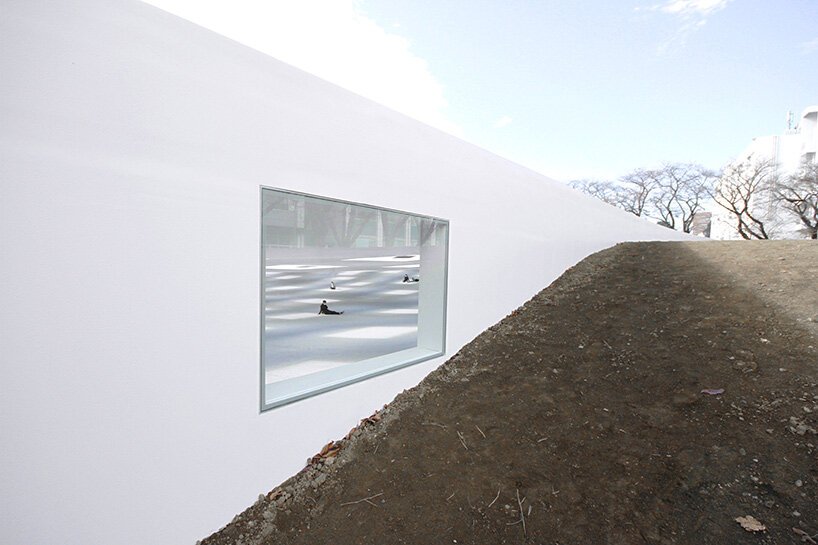 石上纯也完成了日本神奈川工业学院广场的设计 石上纯也完成了日本神奈川工业学院广场的设计