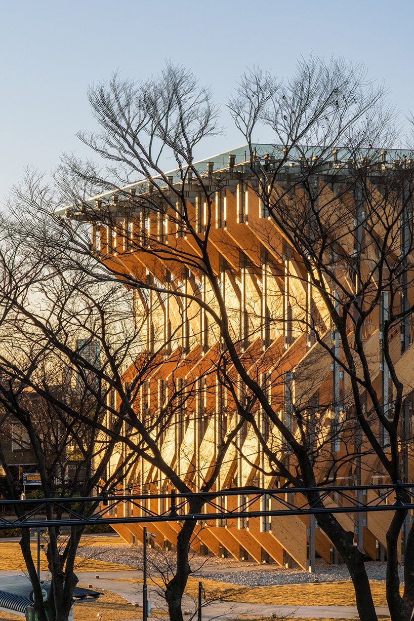 隈研吾在日本用交叉层压木板建造临时展馆 隈研吾在日本用交叉层压木板建造临时展馆