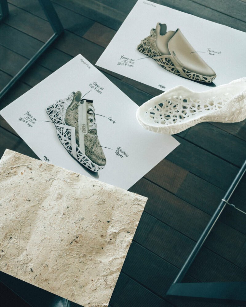 隈研吾用日本纸、竹编和桦树皮重新诠释 FENDI 系列