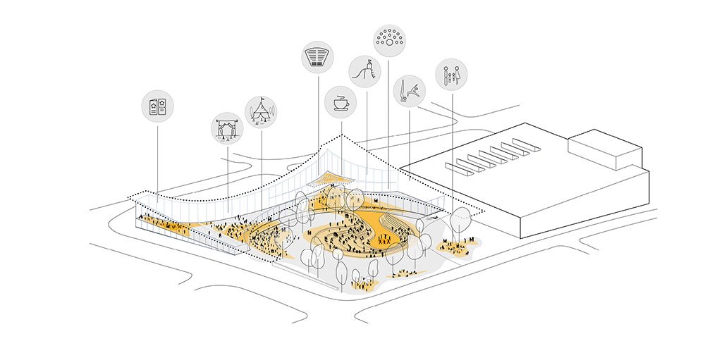 隈研吾建筑事务所荣获挪威易卜生图书馆提案一等奖 隈研吾建筑事务所荣获挪威易卜生图书馆提案一等奖