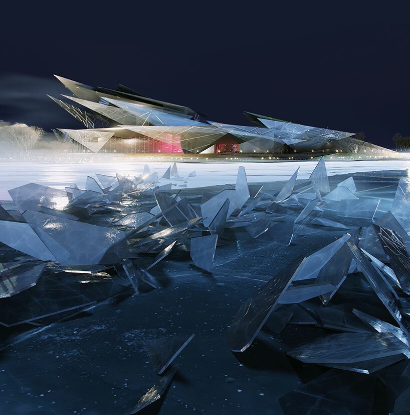 探索隈研吾为俄罗斯鞑靼斯坦共和国卡迈勒剧院设计的获奖作品