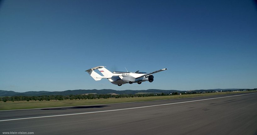 klein Vision 发布了改造后的 AirCar 的首飞视频