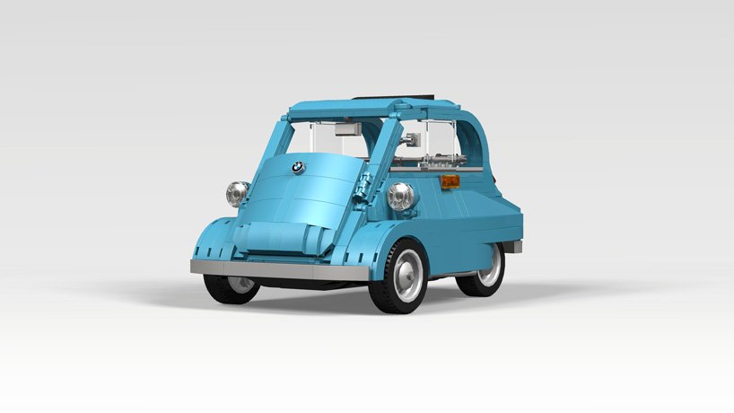 在您的帮助下，迷人的 BMW isetta 可以成为真正的乐高拼搭套装