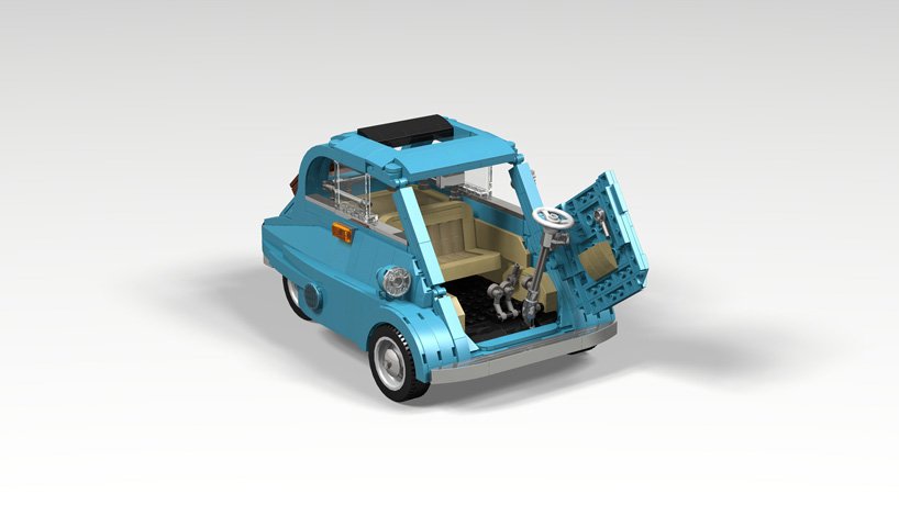在您的帮助下，迷人的 BMW isetta 可以成为真正的乐高拼搭套装