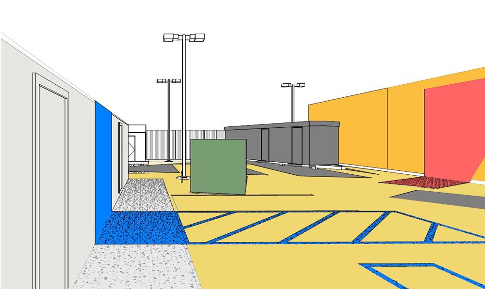 lehrer 建筑事务所将空地改造成洛杉矶无家可归者的小型预制村 lehrer 建筑事务所将空地改造成洛杉矶无家可归者的小型预制村