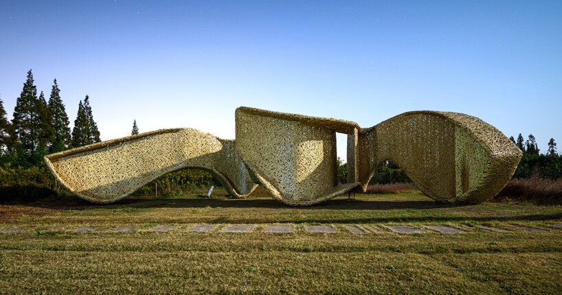 lin architecture bamboo pavilion
