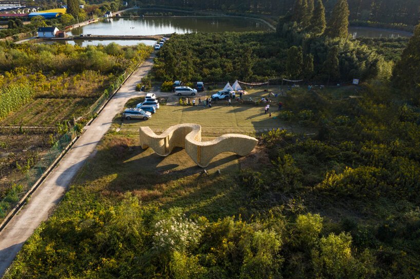 lin architecture bamboo pavilion
