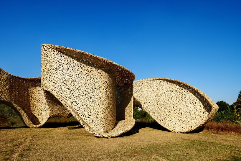 lin architecture bamboo pavilion