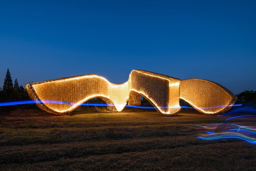 lin architecture bamboo pavilion