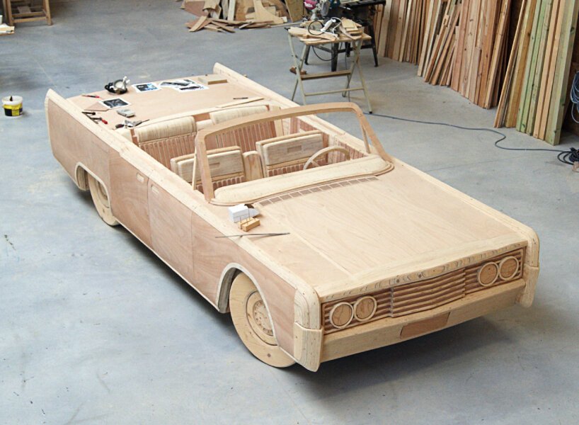 ronan 和 erwan bouroullec 为林肯大陆雕塑设计了陶瓷和玻璃棚