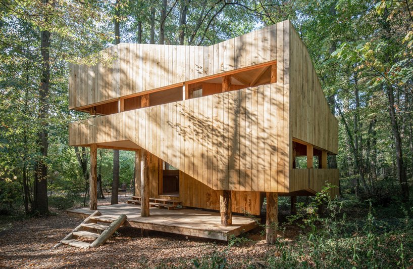 local + suphasidh 工作室在法国建造 100% 木屋原型 local + suphasidh 工作室在法国建造 100% 木屋原型