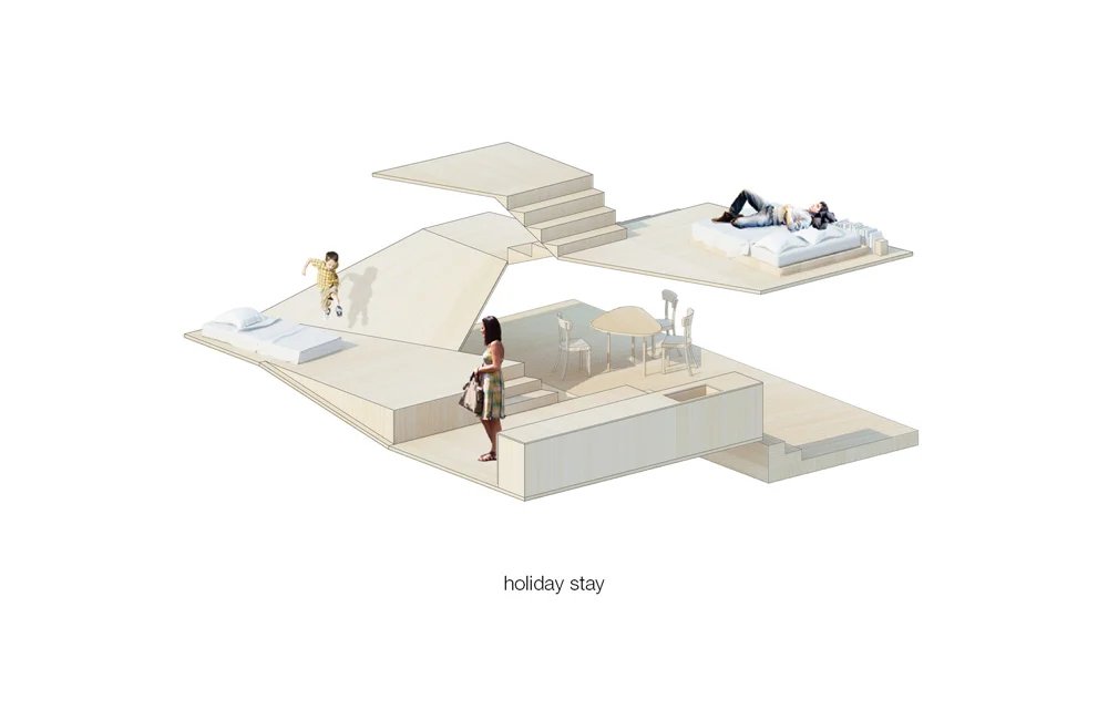 local + suphasidh 工作室在法国建造 100% 木屋原型 local + suphasidh 工作室在法国建造 100% 木屋原型