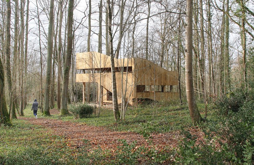 local + suphasidh 工作室在法国建造 100% 木屋原型 local + suphasidh 工作室在法国建造 100% 木屋原型