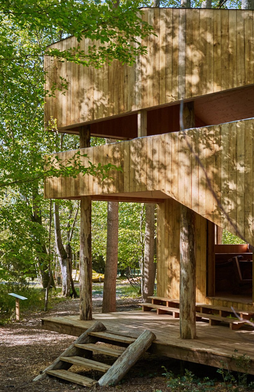 local + suphasidh 工作室在法国建造 100% 木屋原型 local + suphasidh 工作室在法国建造 100% 木屋原型