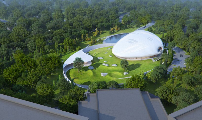 MAD 为中国阿那亚揭幕其“漂浮”云状多功能中心