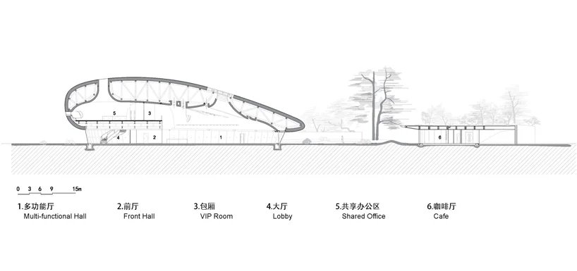 MAD 为中国阿那亚揭幕其“漂浮”云状多功能中心